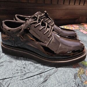Rothco Glossy Black Oxford Shoes